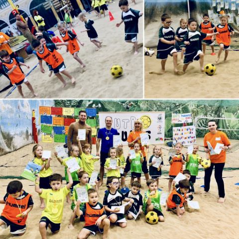 Projektas "Futboliukas" kovo mėnesį RIO smėlio arenoje